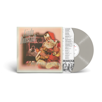 Linda Ronstadt - a Merry Little Christmas Opaque Metallic Silver Vinyl LP