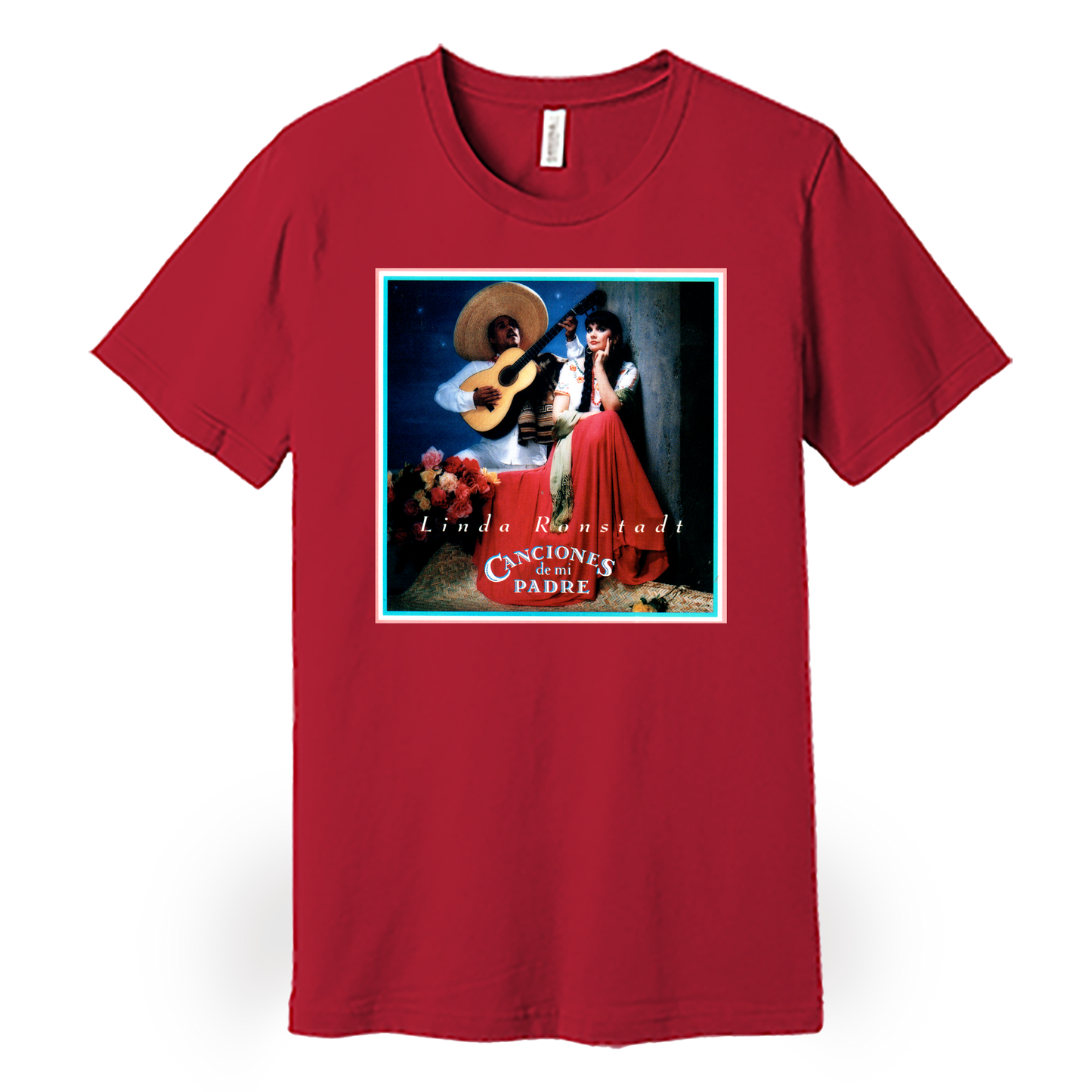 tee-red-"Canciones de mi padre" album cover
