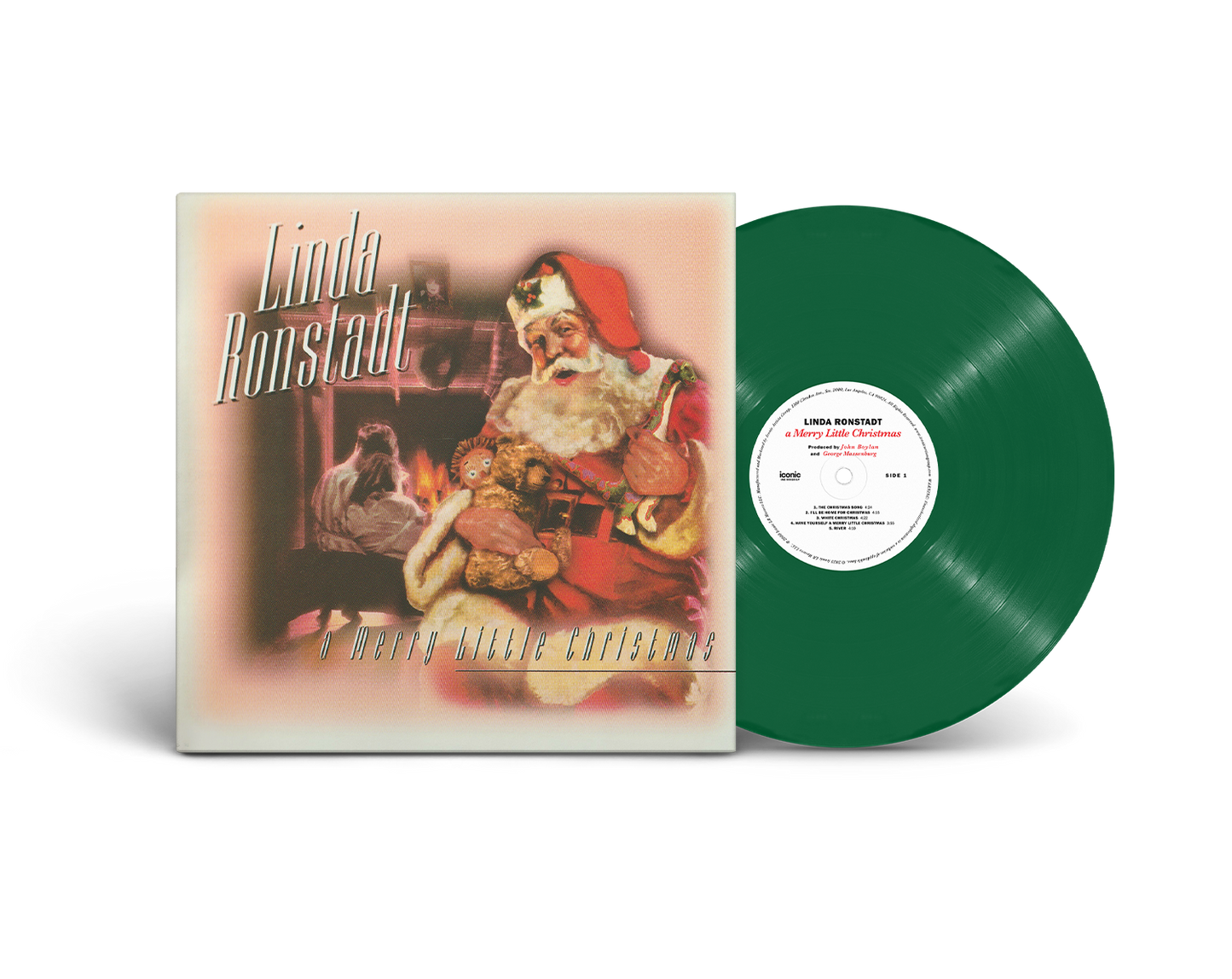 Linda Ronstadt - a Merry Little Christmas Official Store Exclusive Evergreen Vinyl LP