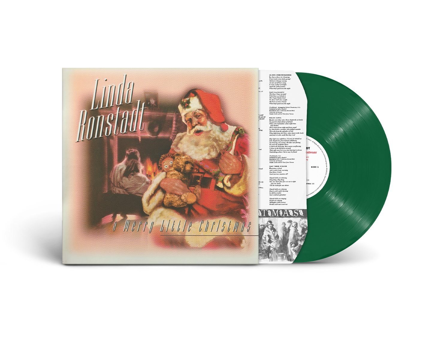 Linda Ronstadt - a Merry Little Christmas Official Store Exclusive Evergreen Vinyl LP