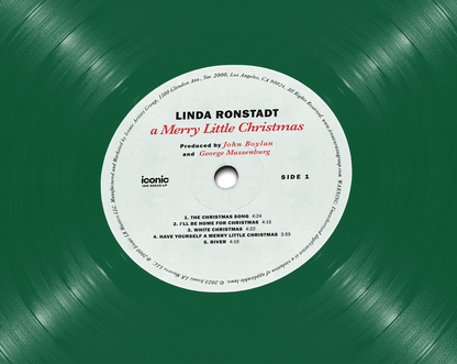 Linda Ronstadt - a Merry Little Christmas Official Store Exclusive Evergreen Vinyl LP