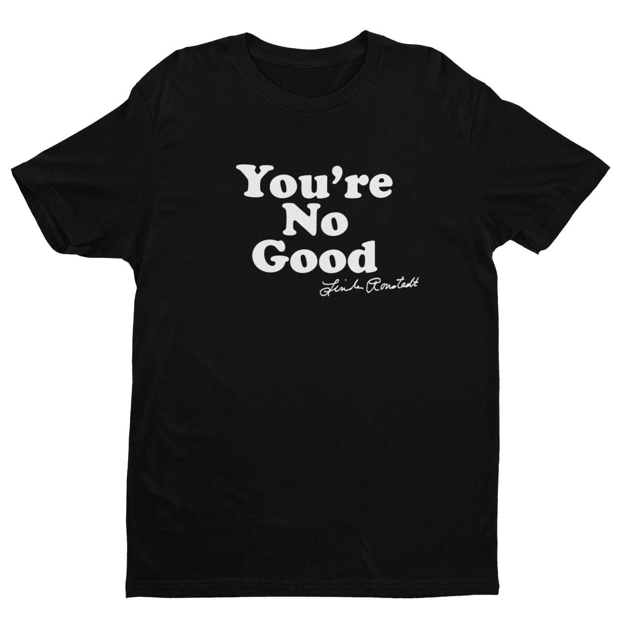 "You're No Good" Tee - Black/White